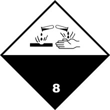 Знак маркировки АДР 8